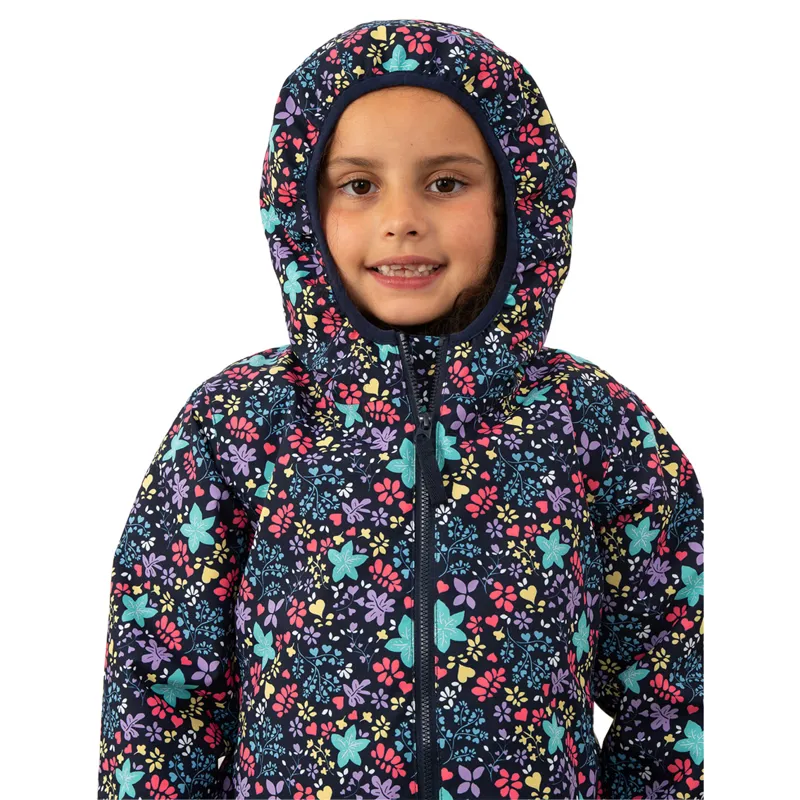 Lighthouse Quinn Junior Girls Waterproof Coat - Floral Print-3