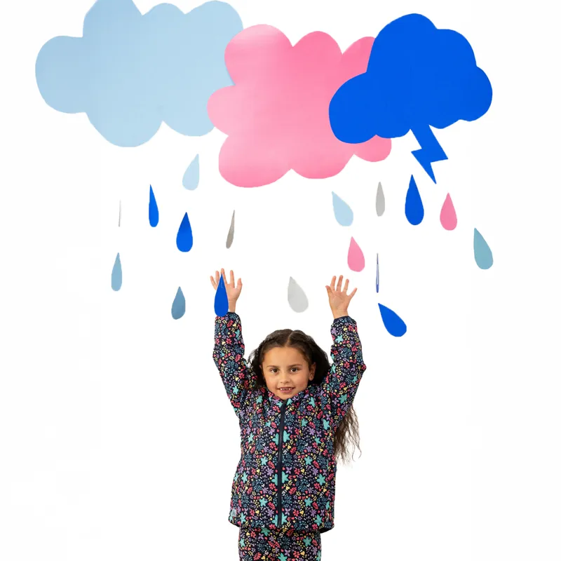 Lighthouse Quinn Junior Girls Waterproof Coat - Floral Print-1