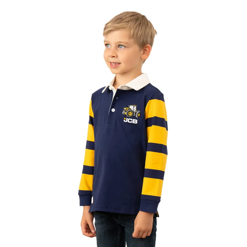 Lighthouse Rafferty Junior Boys Long Sleeve Top - JCB Fastrac-1
