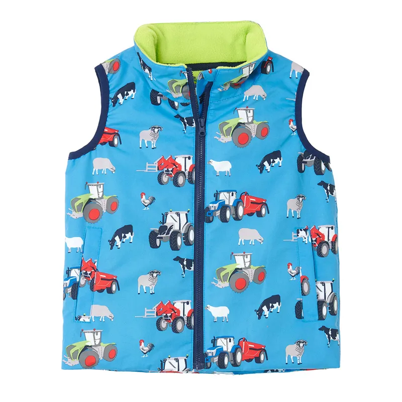Boys fleece gilet clearance