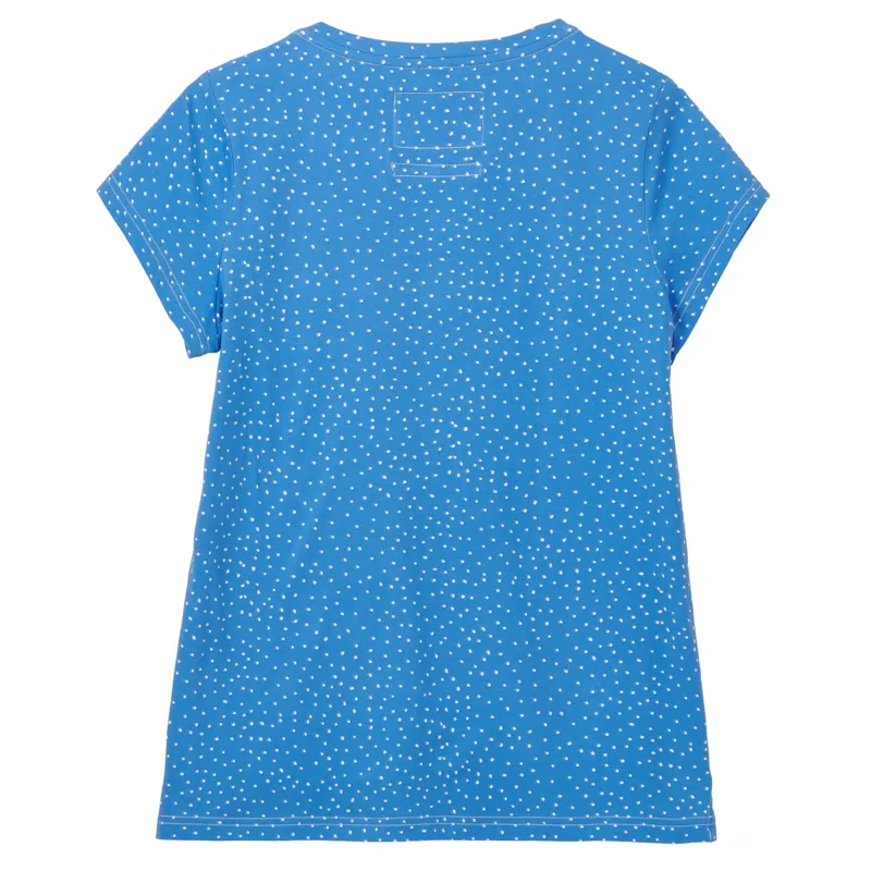 Lighthouse Ariana Ladies Short Sleeve T-Shirt - Marine Blue Dot-1