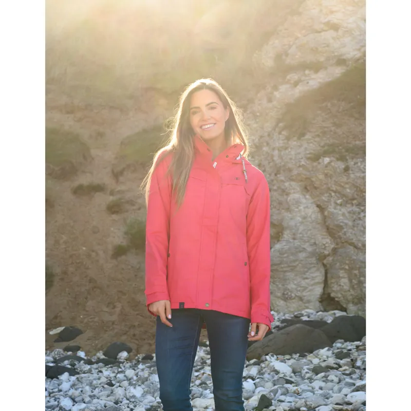 Lighthouse Beachcomber Ladies Waterproof Jacket - Watermelon-4