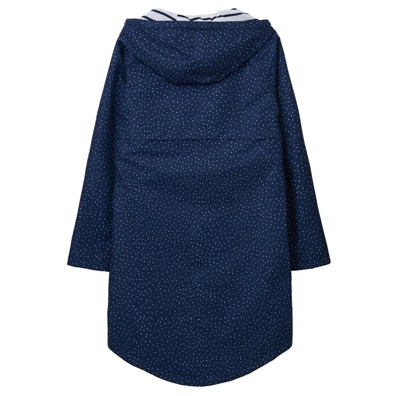 Polka dot waterproof jacket top