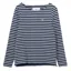 Lighthouse Causeway Long Sleeve Ladies Top - Navy Stripe