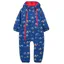 Lighthouse Jamie Junior Boys Waterproof Puddlesuit - Navy Blue Tractor