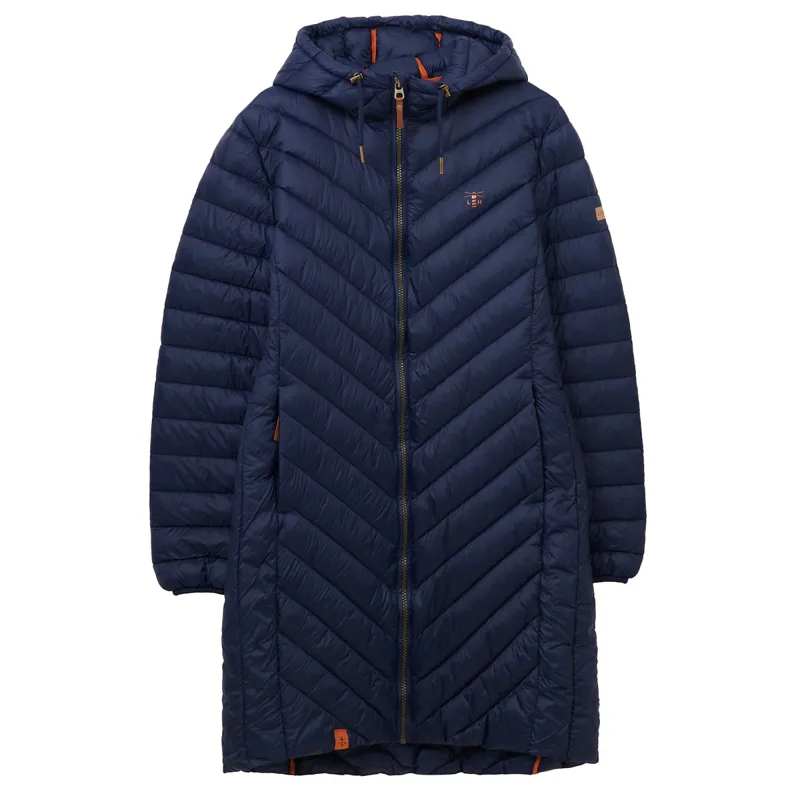 Lighthouse Laurel Ladies Long Jacket - Navy
