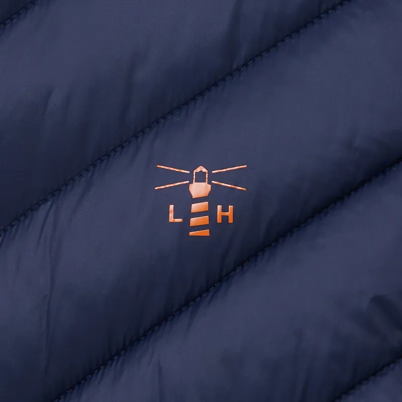 Lighthouse Laurel Ladies Long Jacket - Navy-2