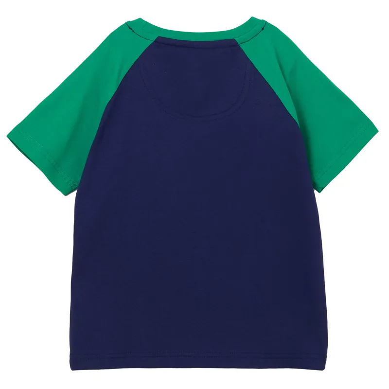 Lighthouse Mason Junior Short Sleeve Tee - Green Tractor-1