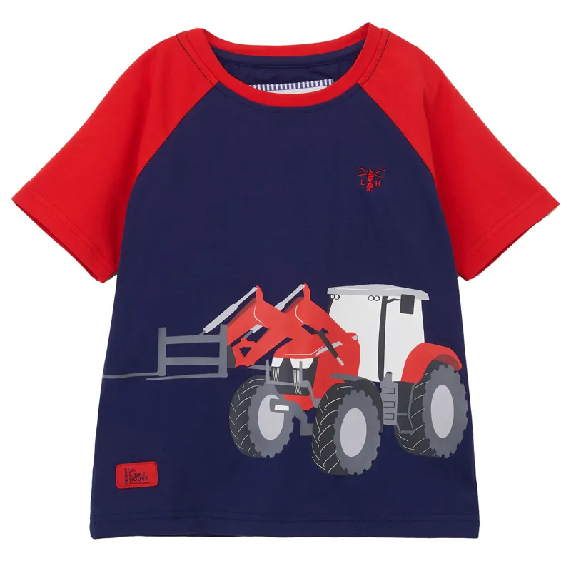 Lighthouse Mason Junior Short Sleeve Tee - Red Front Loader