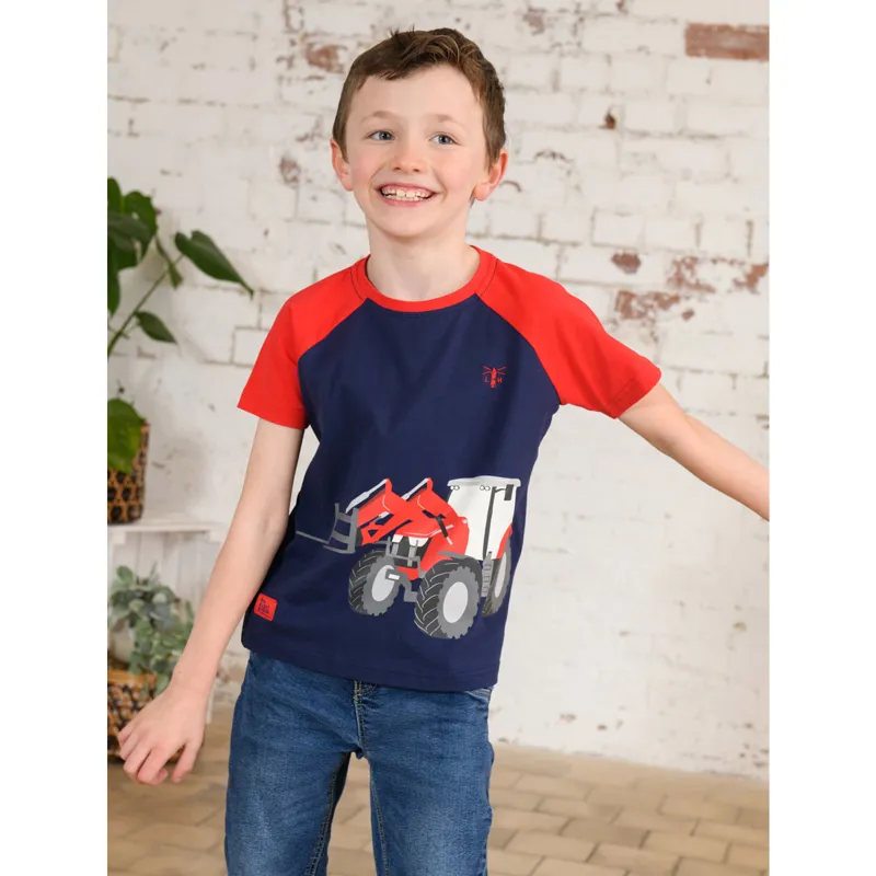 Lighthouse Mason Junior Short Sleeve Tee - Red Front Loader-2