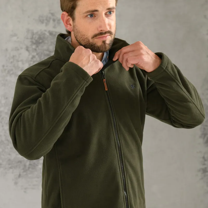 Lighthouse Richmond Waterproof Mens Fleece - Hunter Green-1
