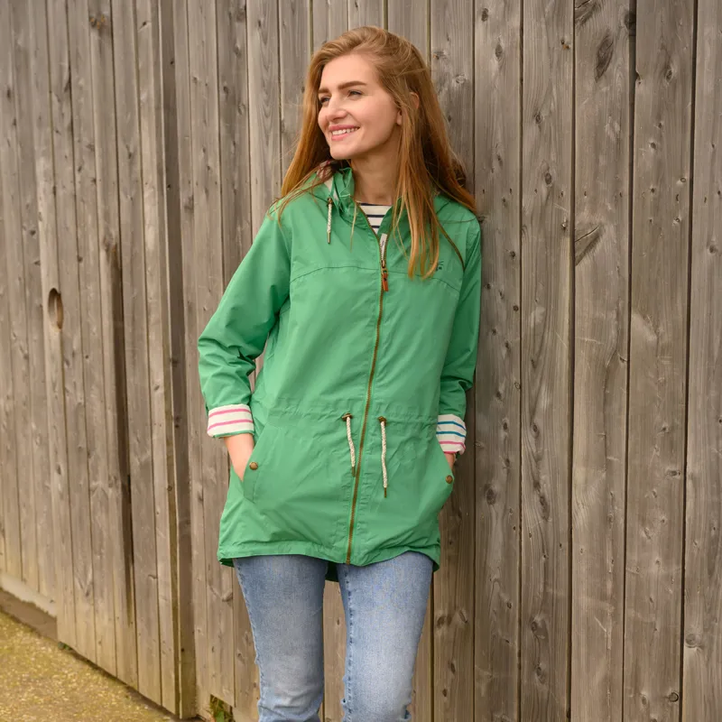 Lighthouse Victoria Ladies Waterproof Jacket - Sea Grass - UK8-3