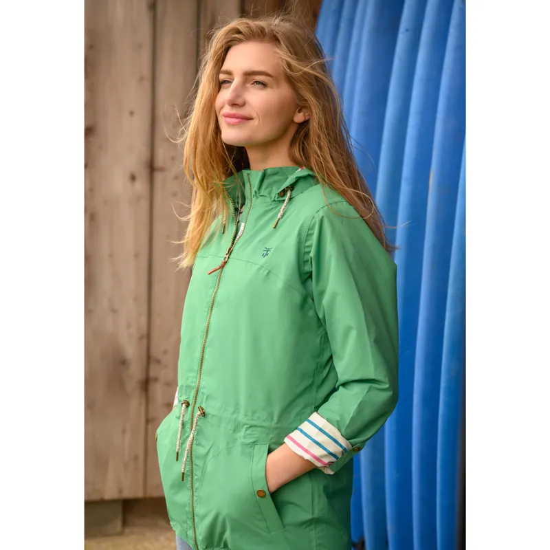 Lighthouse Victoria Ladies Waterproof Jacket - Sea Grass - UK8-4