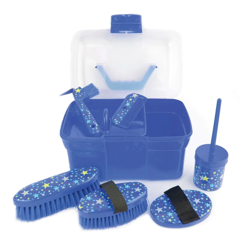 Lincoln Star Pattern Grooming Kit - Navy