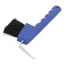 Lincoln Hoof Pick with Brush - Blue