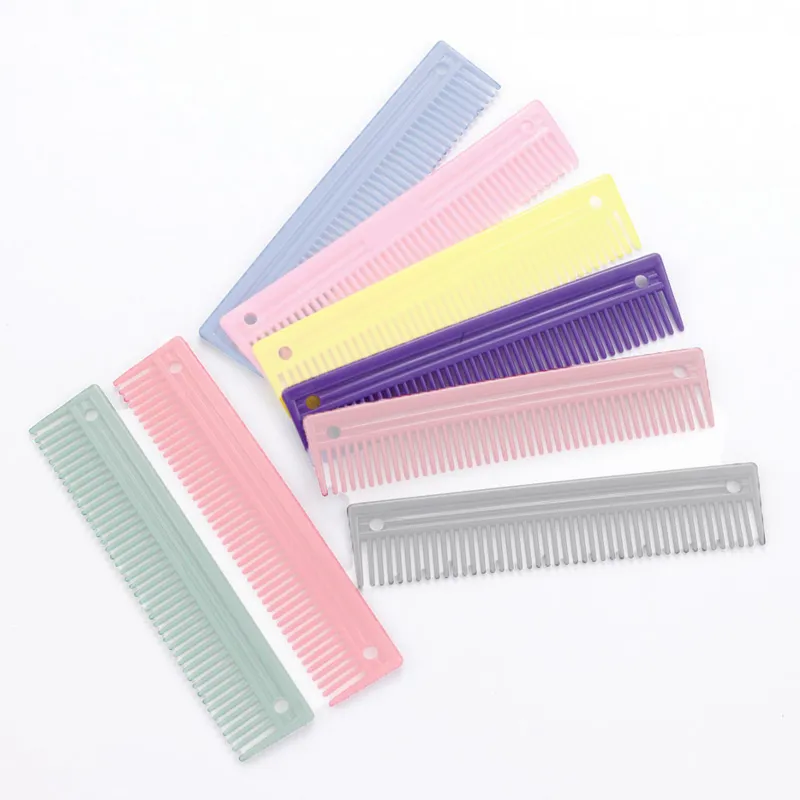 Lincoln Plastic Mane Comb - Purple