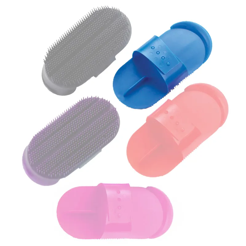 Lincoln Plastic Curry Comb - Blue