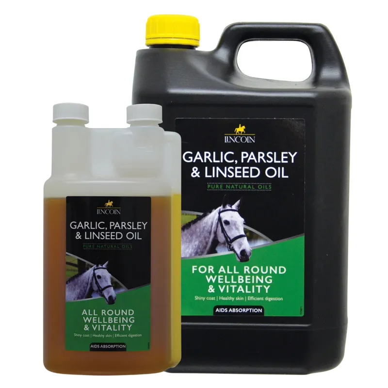 Lincoln Garlic Parsley and Linseed Oil