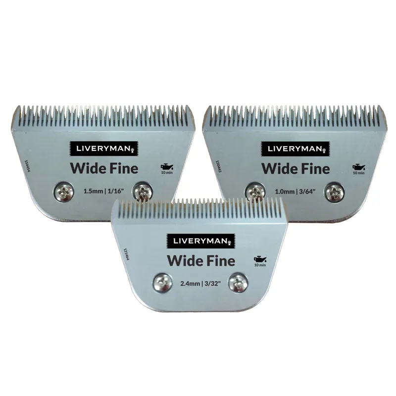 Liveryman Wide A5 Snap On Clipper Blades