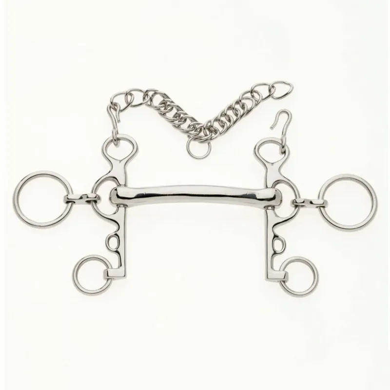 Stainless Steel Mullen Mouth Rugby Pelham - 5.5in - Not Quite Perfect