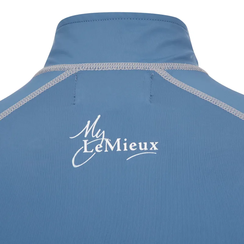 LeMieux Ladies Base Layer - Ice Blue/Grey-5