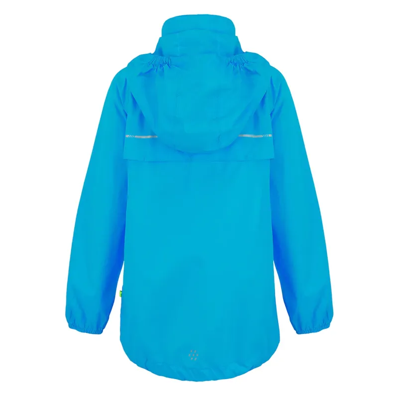Mac In A Sac Mini Origin Waterproof Junior Jacket Neon Blue