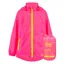 Mac In A Sac Mini Origin Waterproof Junior Jacket - Neon Pink