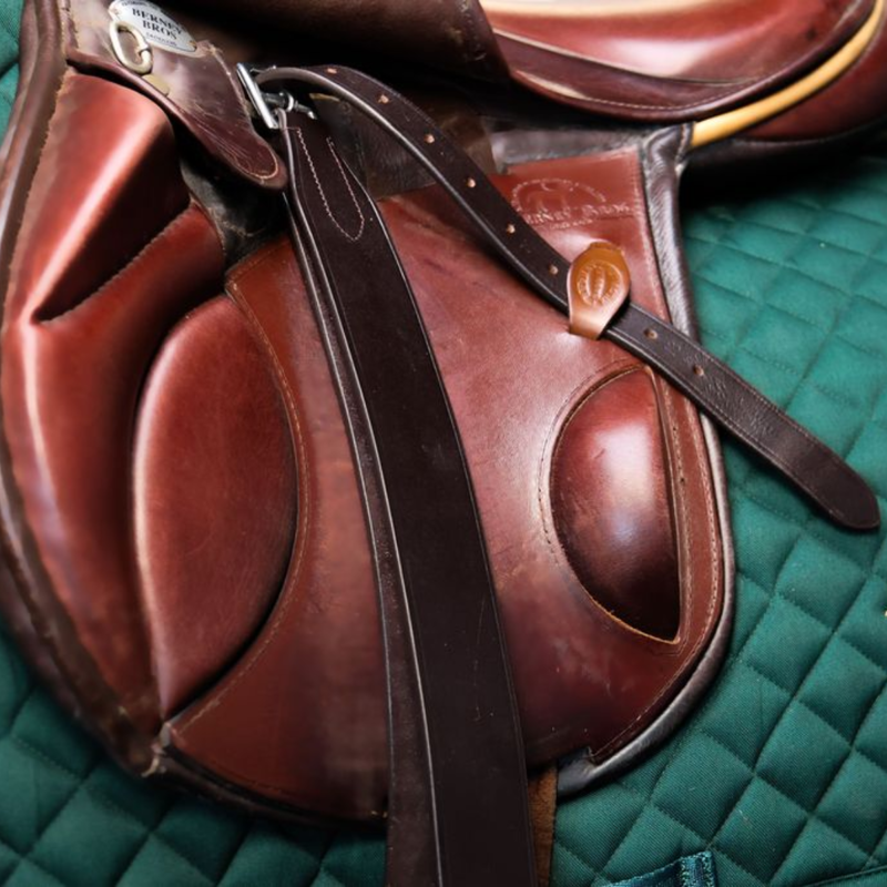 Mackey Stability Stirrup Leathers - Brown-2