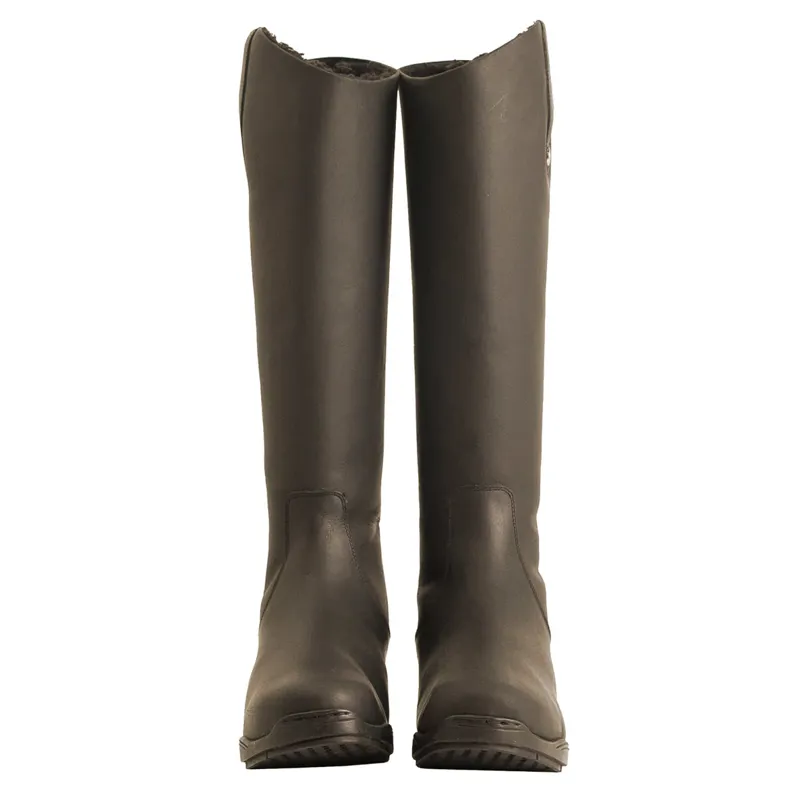 Mark Todd Winter Fleece Lined Tall Unisex Riding Boots Brown