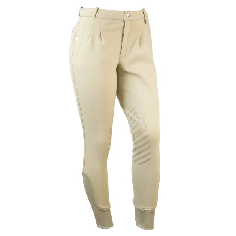 Mark Todd Winter Performance Knee Grip Mens Competition Breeches Beige