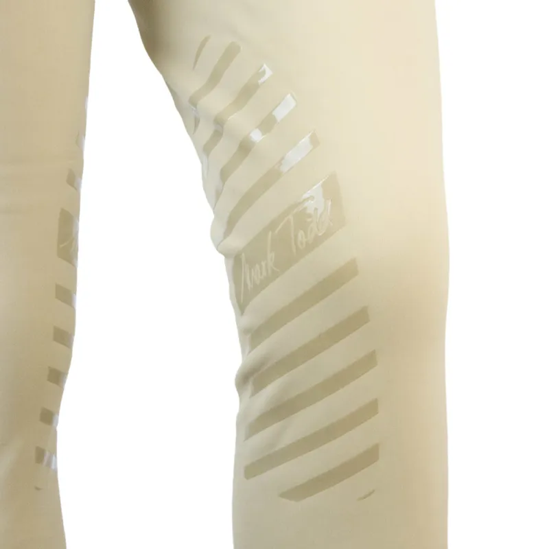 Mark Todd Winter Performance Knee Grip Mens Competition Breeches - Beige-4