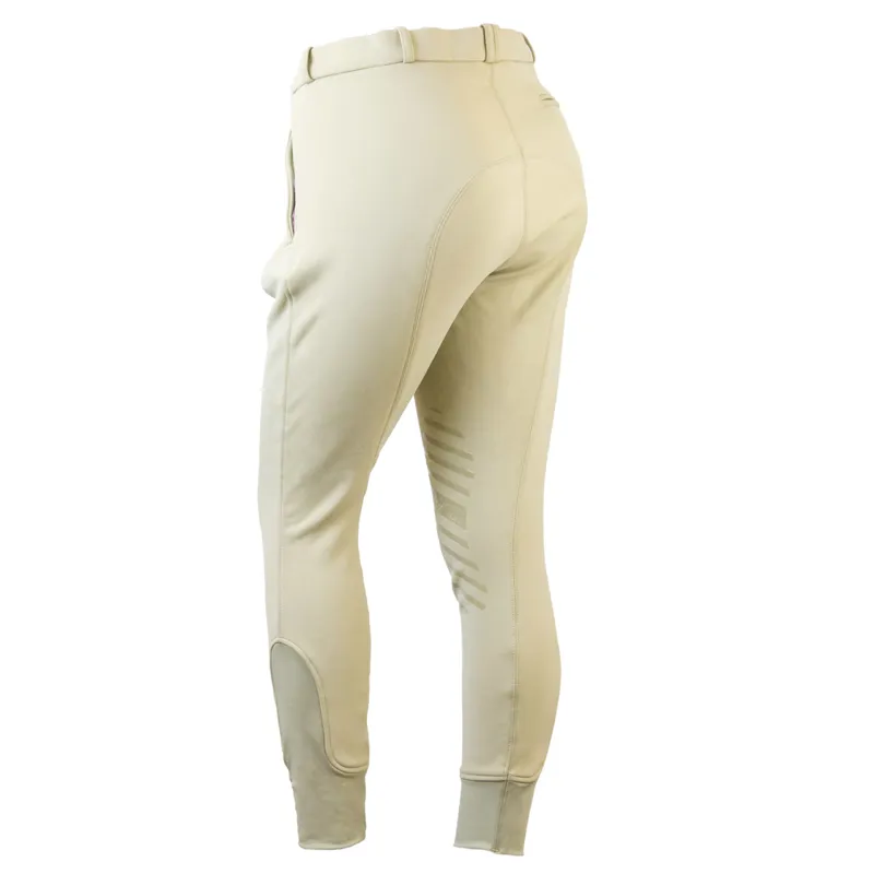 Mark Todd Winter Performance Knee Grip Mens Competition Breeches - Beige-1