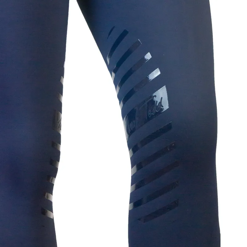 Mark Todd Winter Performance Knee Grip Mens Breeches - Navy-4