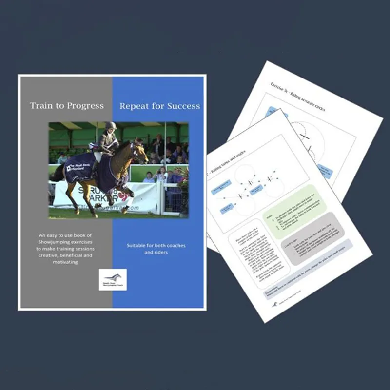 Train to Progress Repeat for Success Showjumping Book by Mandy Frost