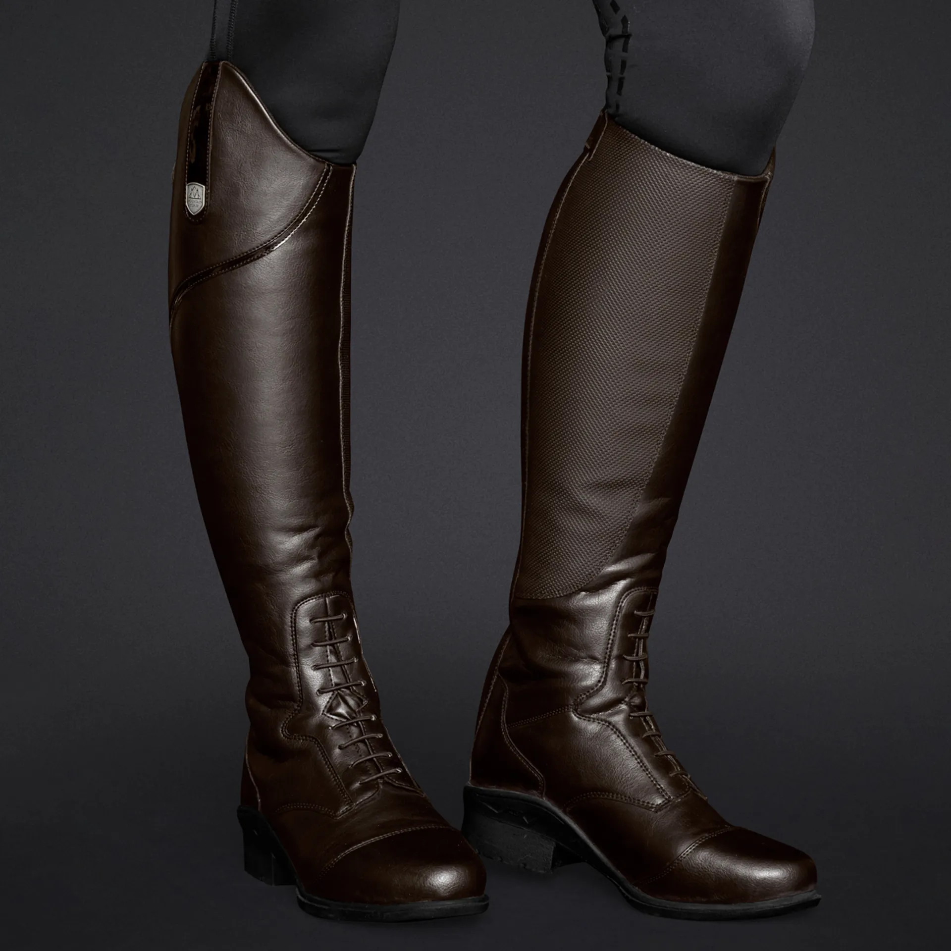 Mountain Horse Veganza Ladies Tall Riding Boots Brown