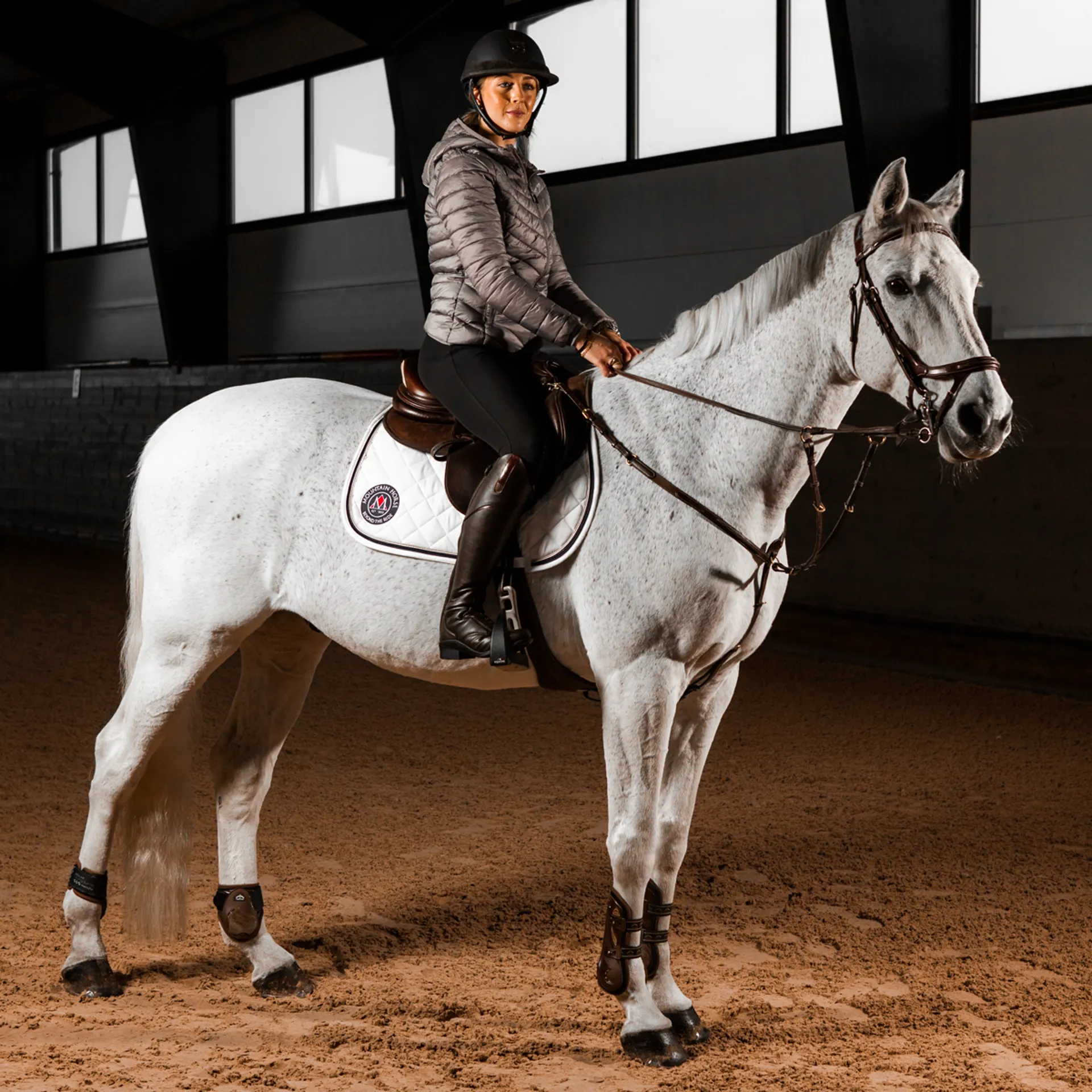 Mountain Horse Veganza Ladies Tall Riding Boots Brown