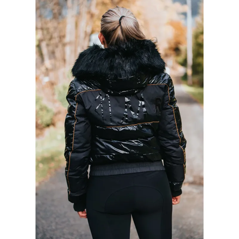 Mountain Horse Diamond Ladies Quilted Jacket - Black - X-Small-5