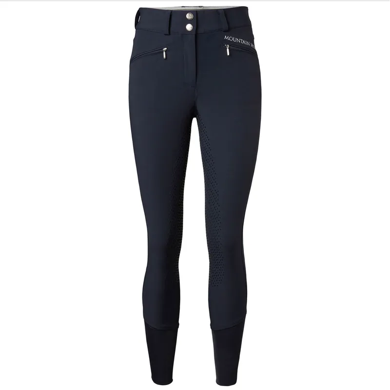 Mountain Horse Diana Full Grip Womens Breeches - Navy