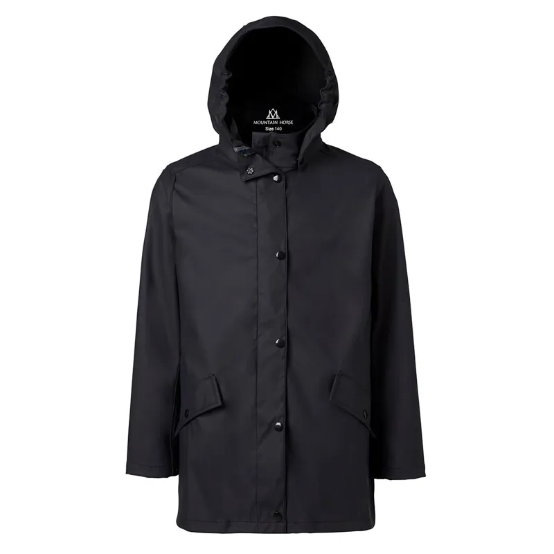 Mountain Horse Drops Junior Waterproof Jacket Black