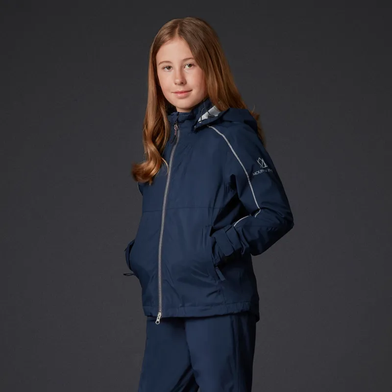 Mountain Horse Guard Team Junior Waterproof Jacket - Navy-1