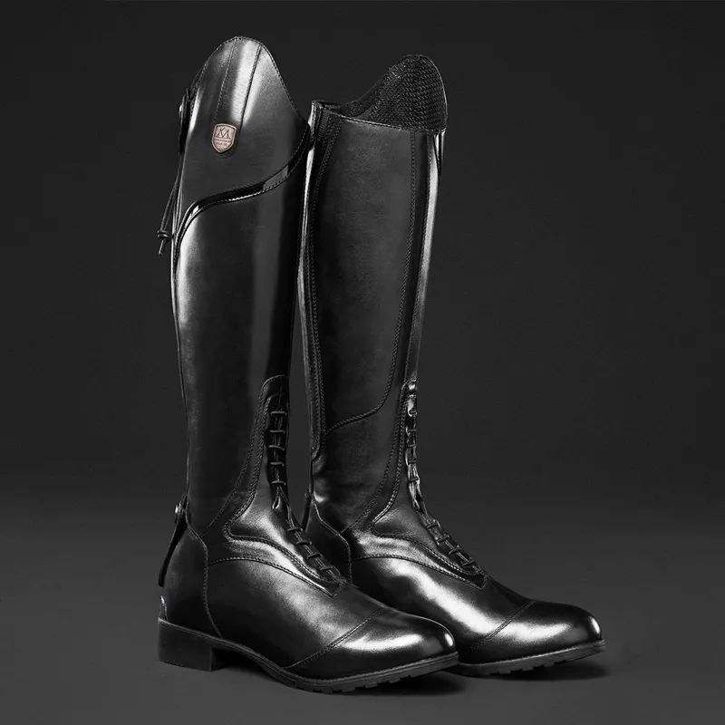 Mountain Horse Sovereign Young Junior Tall Riding Boots - Black-1