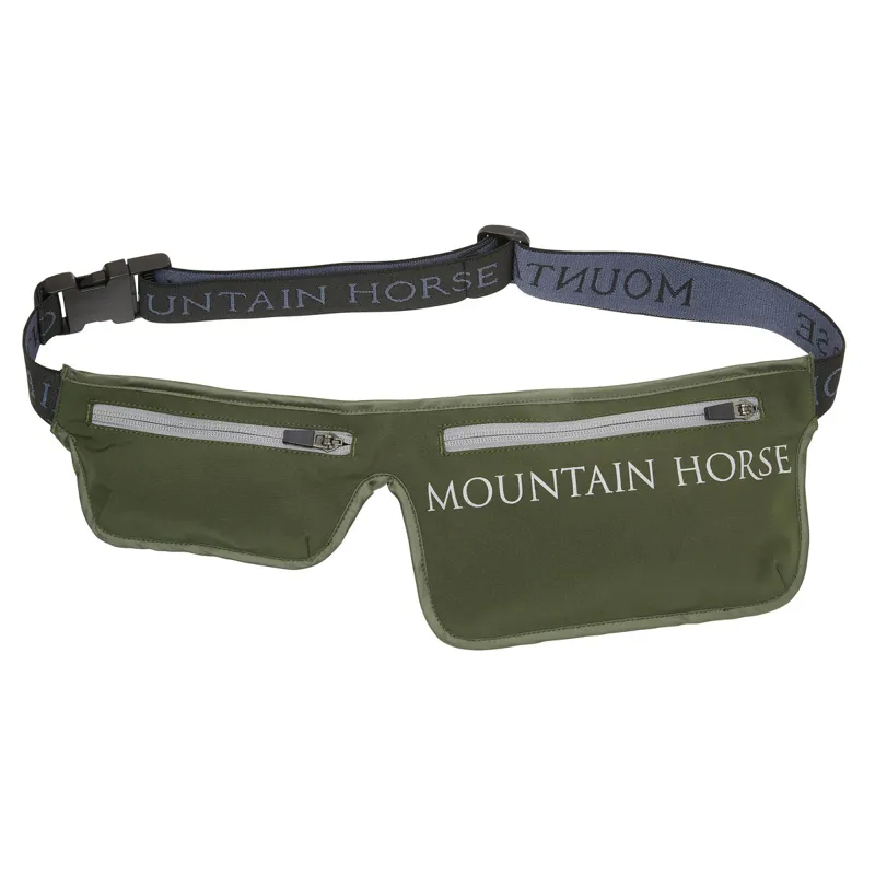 Mountain Horse Double Pocket Waist Bag - Green