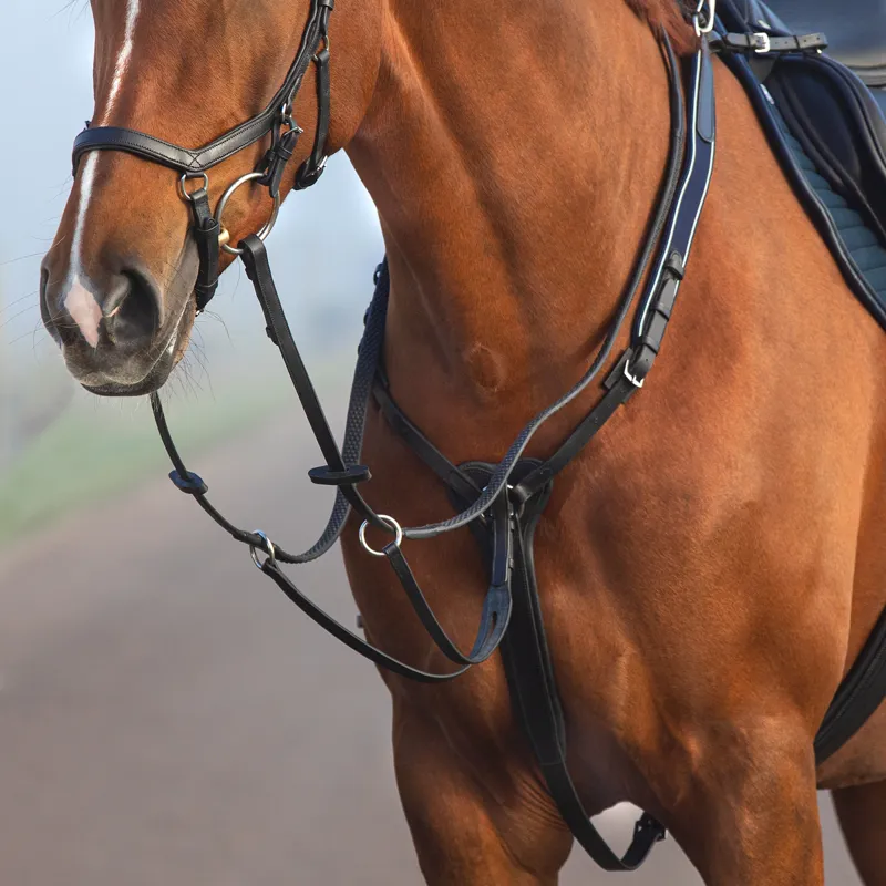 Rambo Micklem V1 3-Point Breastplate - Black