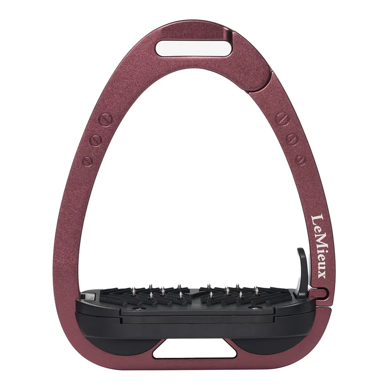 LeMieux Vector Balance Inclined Safety Stirrups - Auburn-2