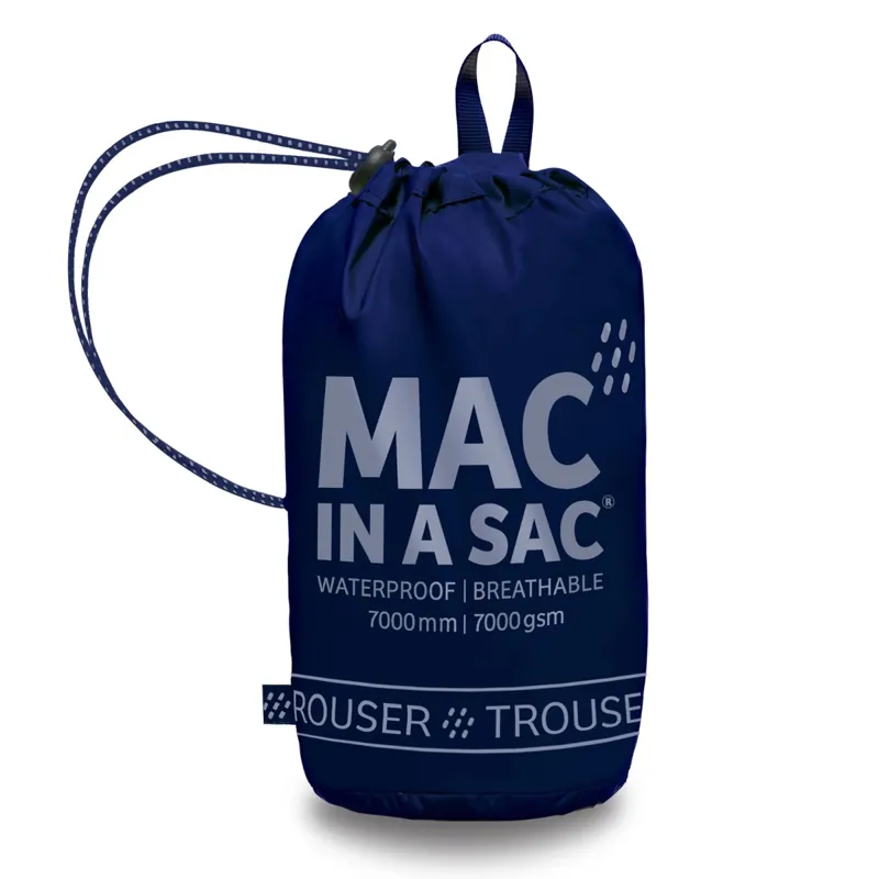 Mac in a Sac Origin II Unisex Waterproof Overtrousers - Navy-1