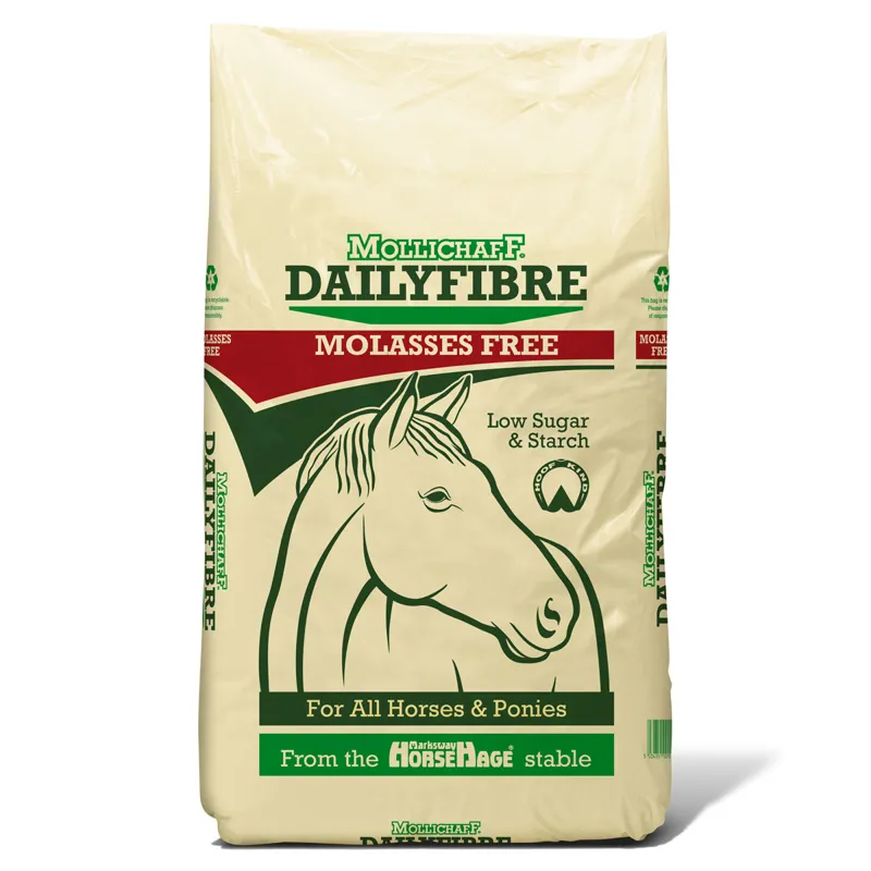 Mollichaff DailyFibre Molasses Free - 12.5kg