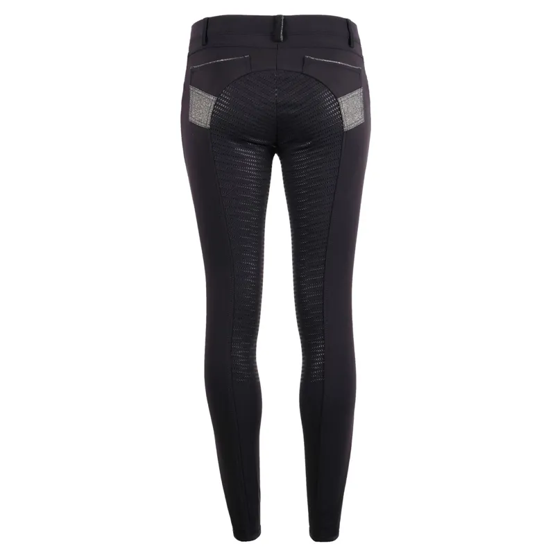 Montar Lislot Full Grip Ladies Breeches - Navy - UK14-1
