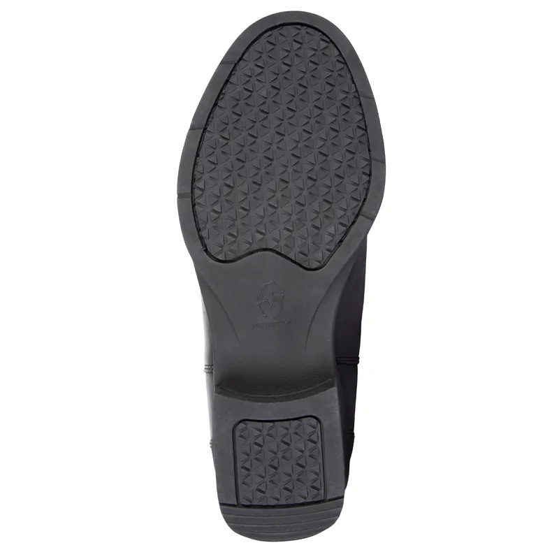 Moretta Lucilla Ladies Jodhpur Boots - Black-9