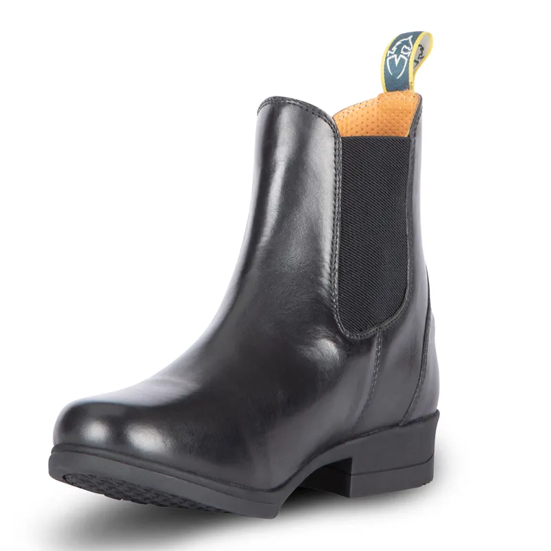 Moretta Lucilla Ladies Jodhpur Boots - Black-1