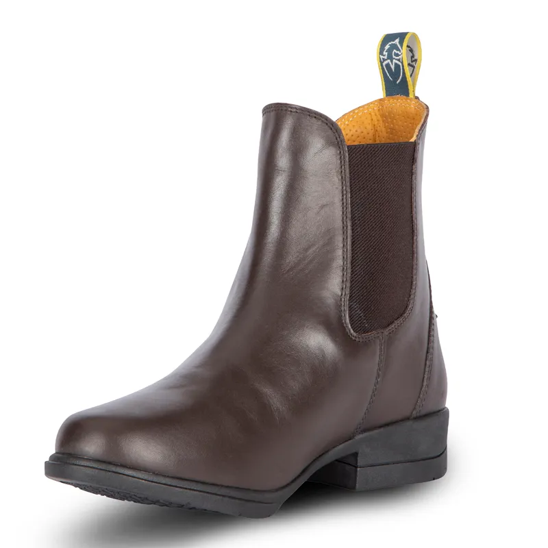 Moretta Lucilla Junior Jodhpur Boots - Brown-2
